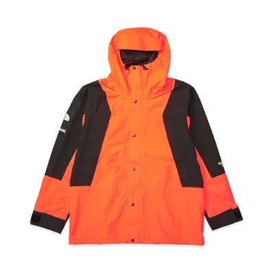 Supreme x The North Face Mountain Light Jacket "Power Orange"