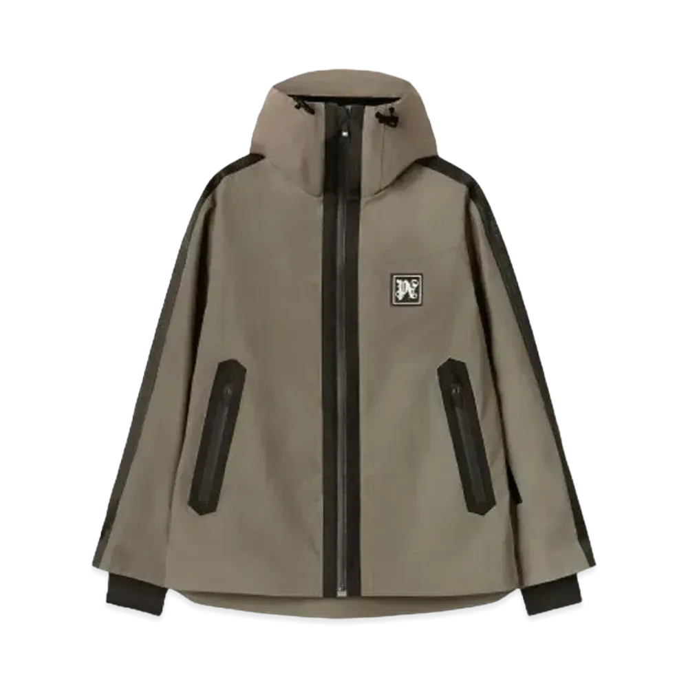 PALM ANGELS PA Reflective Ski Jacket "Silver"
