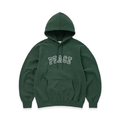 thisisneverthat x PEACE Souvenir Hoodie "Dark Green"