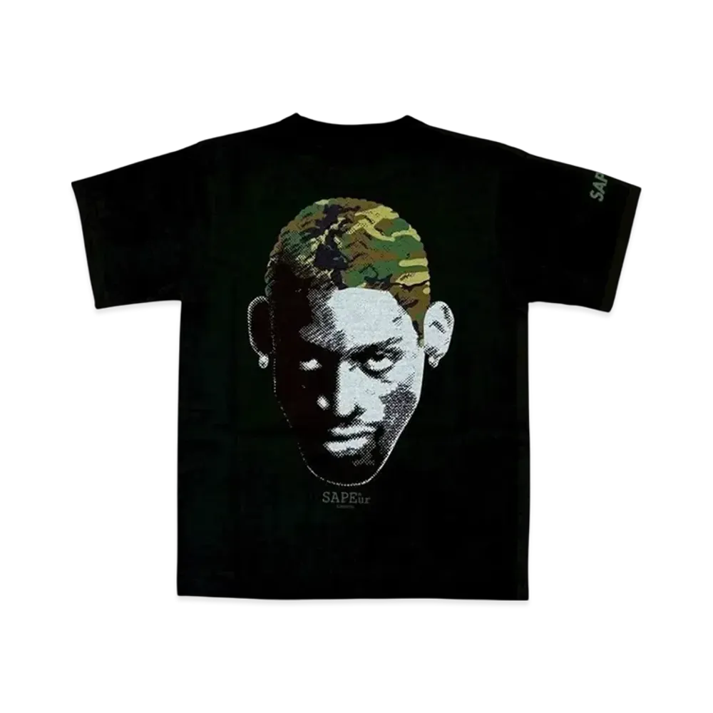 SAPEur Kid's Archive Series Camo Head S/S Tee "Black"