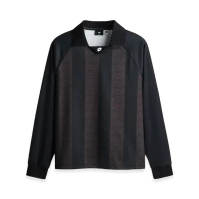 H&M x LOTTO Loose Fit Soccer Shirt "Black"