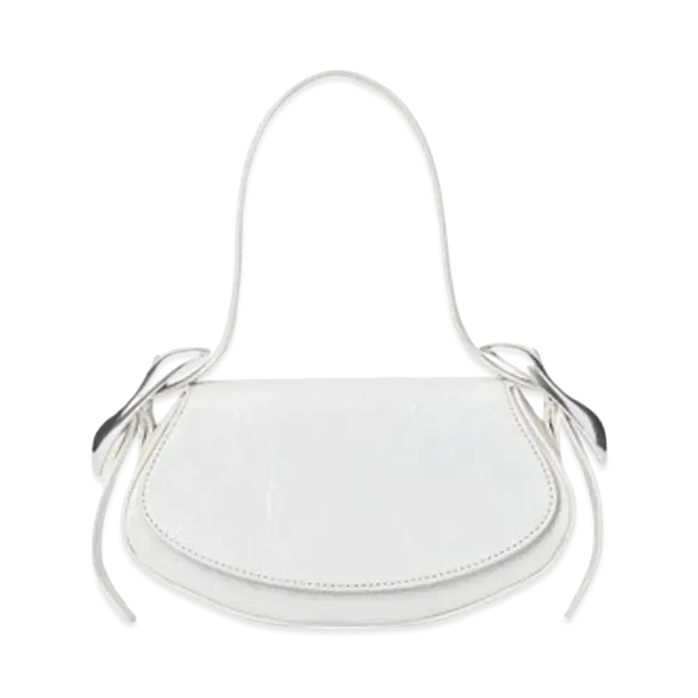 Alexander Wang Orb Small Flap Bag "White"