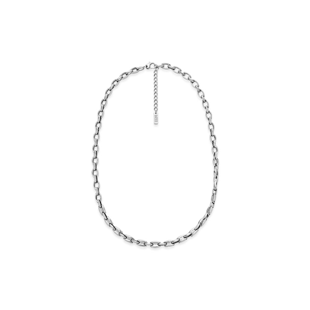 Diesel Dx1582040 Jewel Stainless Steel Chain Necklace "Silver"