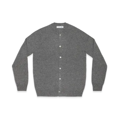 COMME des GARCONS SHIRT Cardigan Round Neck "Top Grey"
