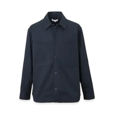 Maison Kitsune Shirt Jacket "Deep Navy"