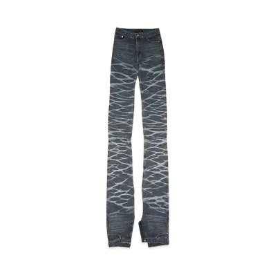 SURGERY yoonseul long length double jeans "BLUE"