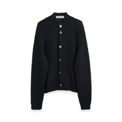 OUR LEGACY OPA Cardigan Fuzzy Mohpaca "Navy"
