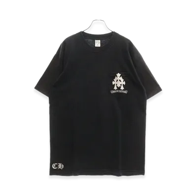 Chrome Hearts Cemetery Cross Back Logo Print S/S T-Shirt "Black"