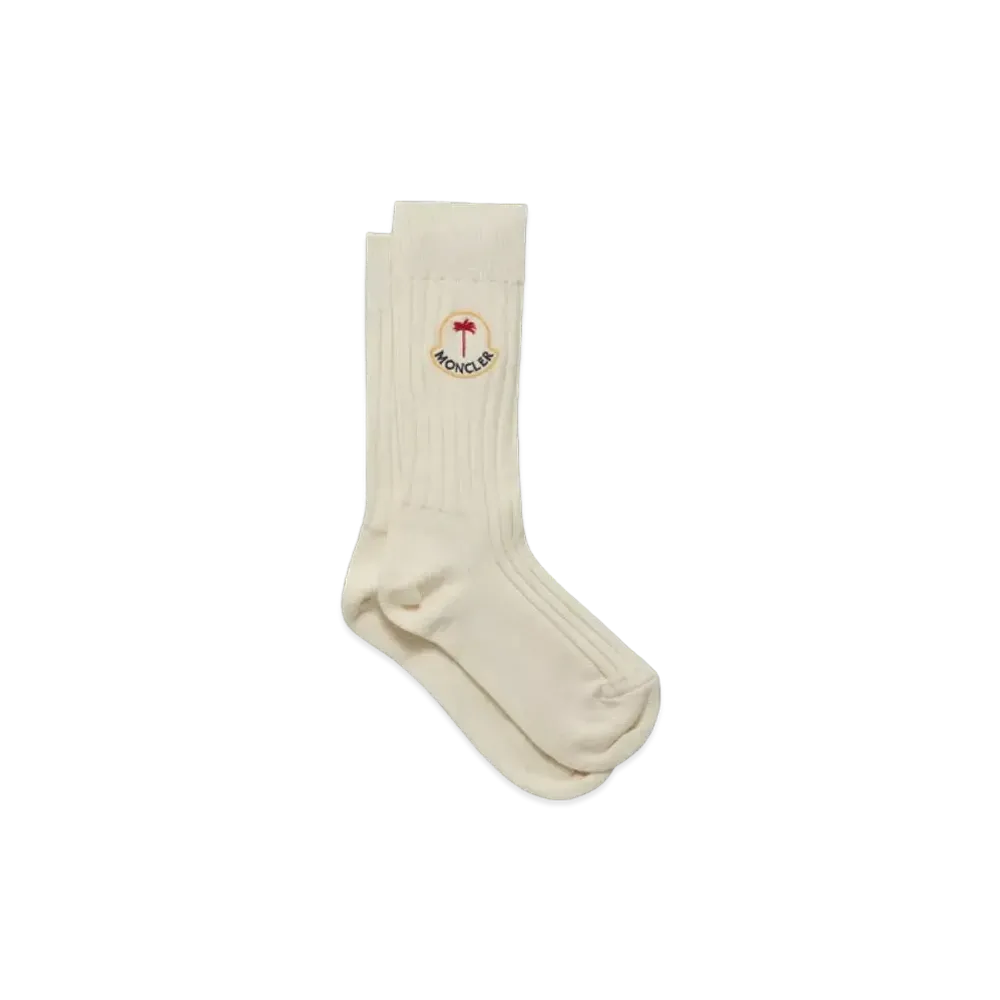 MONCLER X Palm Angels Socks "White"