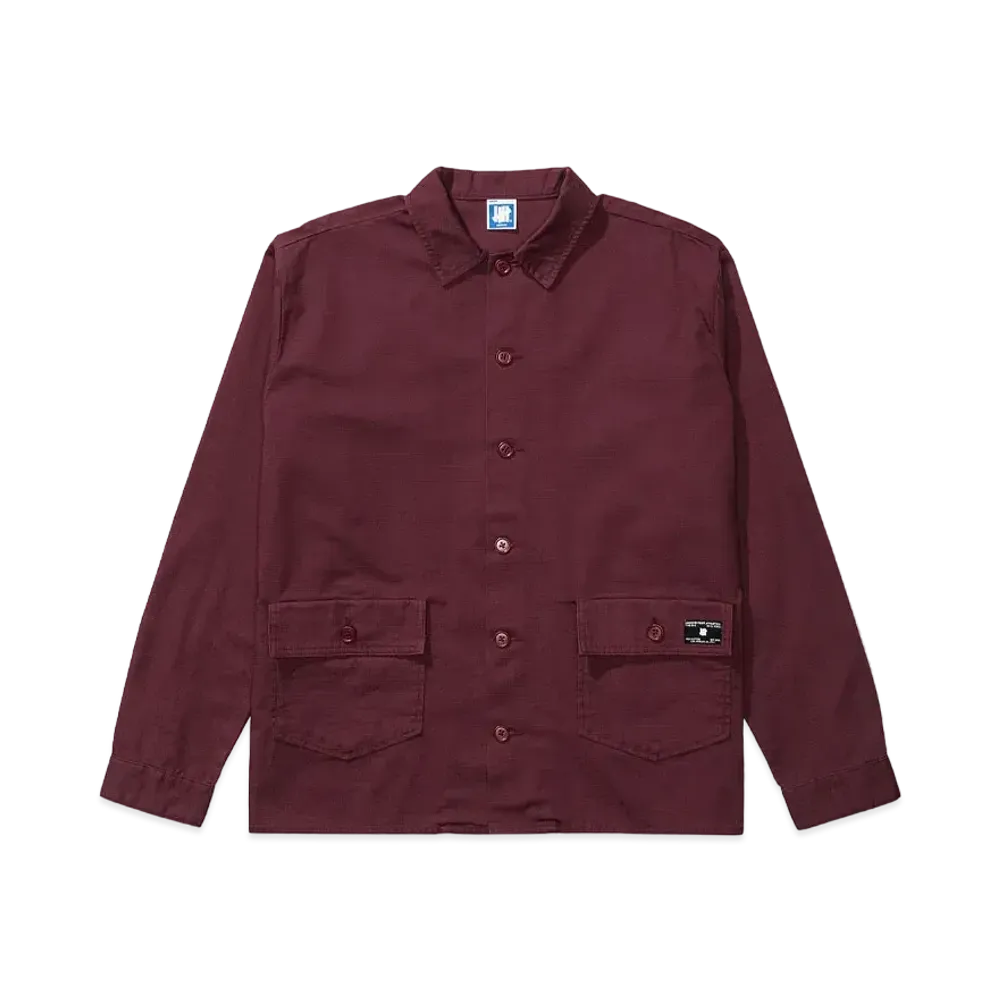 UNDEFEATED L/S Bdu Shirt - 30008 "Burgundy"