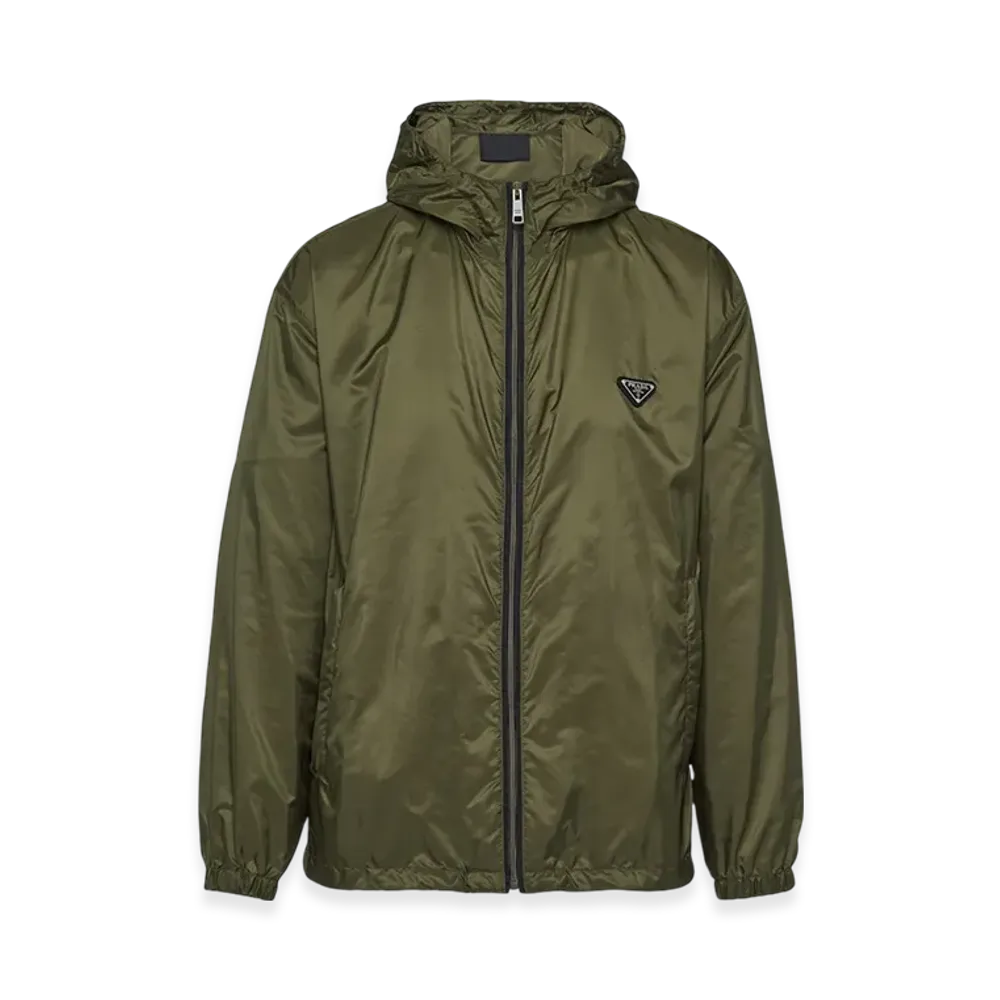 PRADA Re-Nylon Blouson Jacket "Military Green/Black"