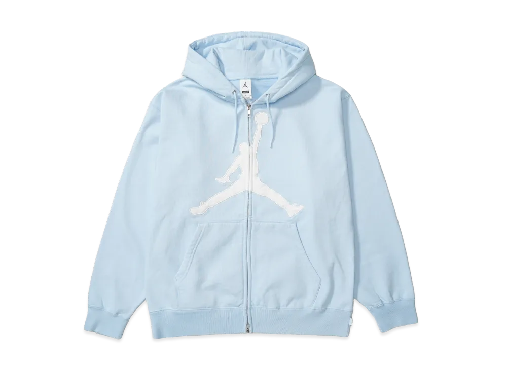 Supreme x Jordan Hooded Sweatshirt "Light Blue"