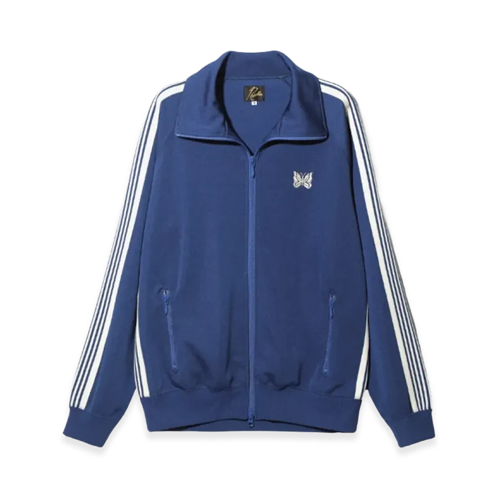 NEEDLES Track Jacket Poly Smooth "Royal"