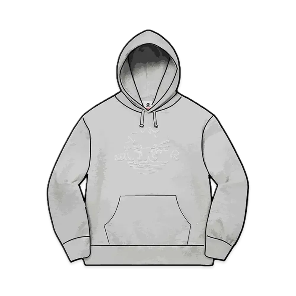 Supreme x Timberland Hooded Sweatshirt "Heather Grey"