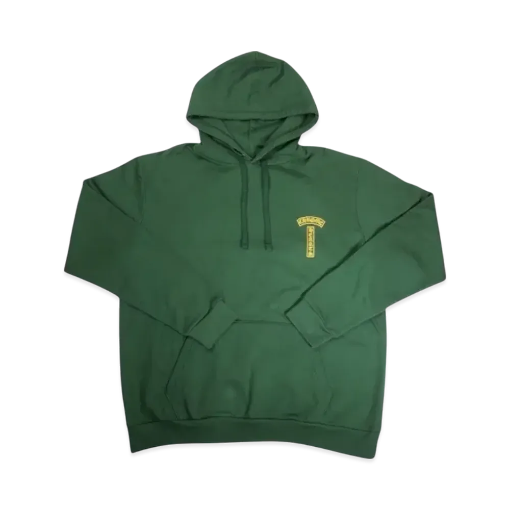 Chrome Hearts USA Arch Logo Hoodie "Khaki"