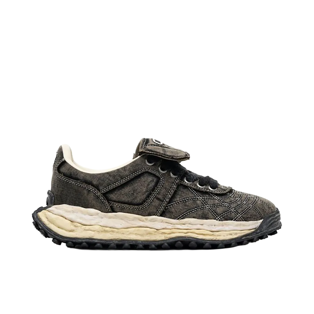 Maison MIHARA YASUHIRO SCOTT OG Sole Bleached Canvas Low-top Sneakers "Black"