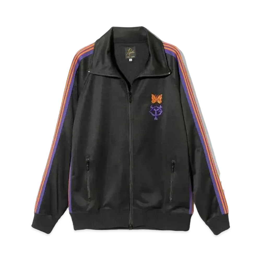 Needles × Giants Track Jacket - Poly Smooth "Black"