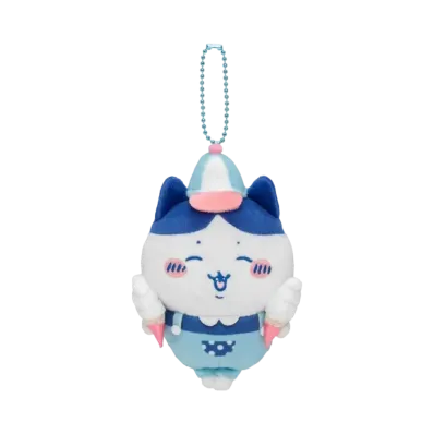 Gray Parka Service -Chikawa- Chiikawa Waku Waku Yenchi Petit Mini Mascot (Hachiware)