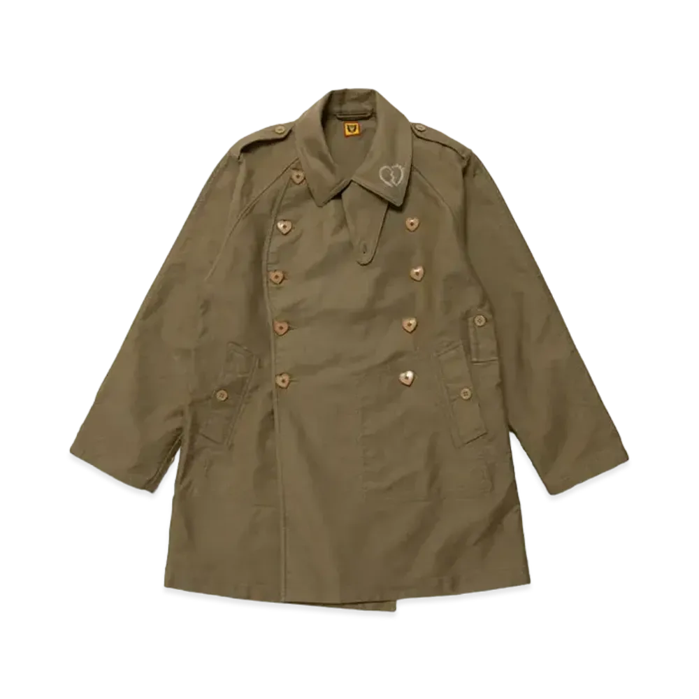 HUMAN MADE Military Motorcycle Coat "Beige"