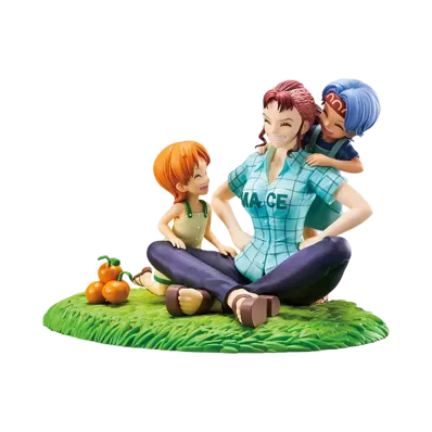 BANDAI "Ichiban Kuji" -One Piece Emotional Stories 2- Last One Prize Revible Moment -Nami & Nojiko & Bellmer- Last One Ver.