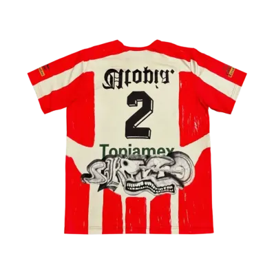 Travis Scott Mexico Soccer Jersey "White Red"