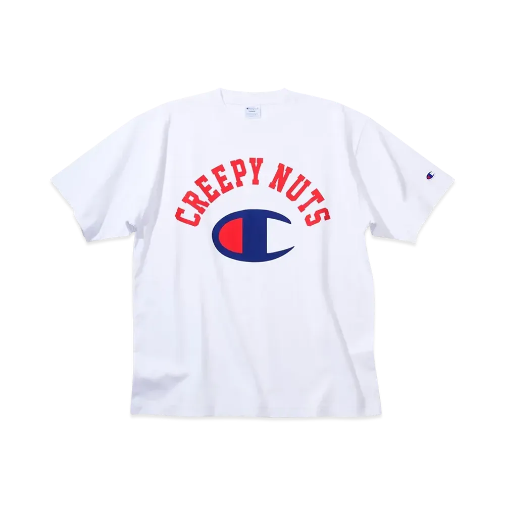 Champion x Creepy Nuts Short Sleeve T-Shirt "White"