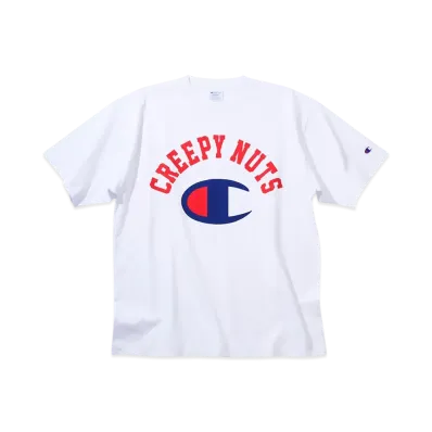 Champion x Creepy Nuts Short Sleeve T-Shirt "White"