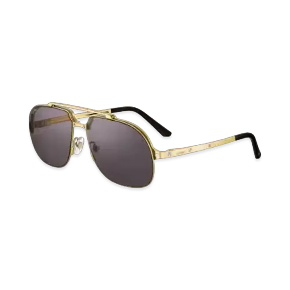 Cartier Santos de Cartier Sunglasses "Gray"