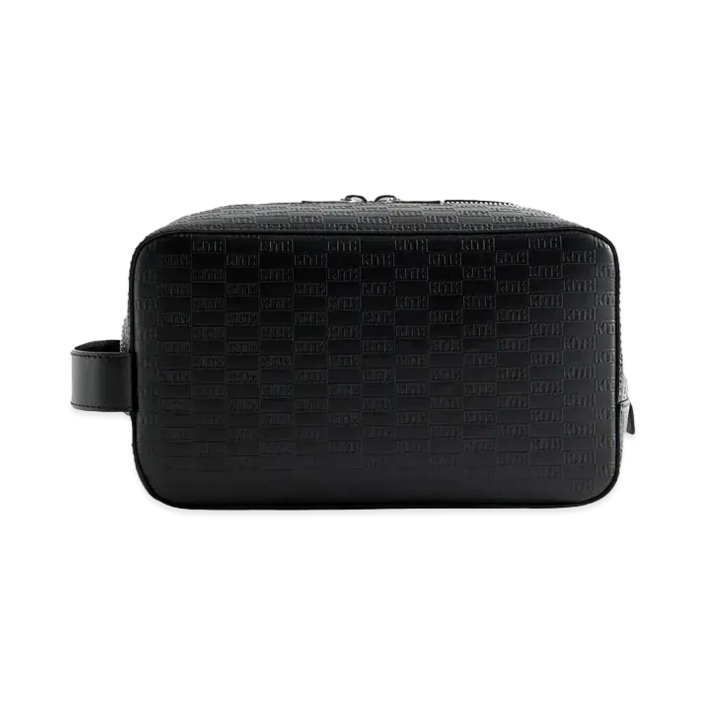 Kith Kithmas Monogram Dopp Kit "Black"