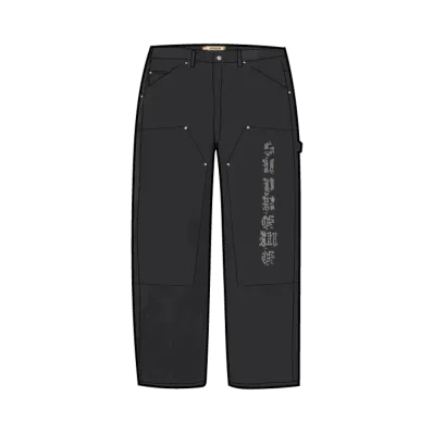 Supreme x The Great China Wall Double Knee Painter Pant "Black"