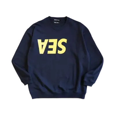 WIND AND SEA x GOD SELECTION XXX Sweat "Navy"