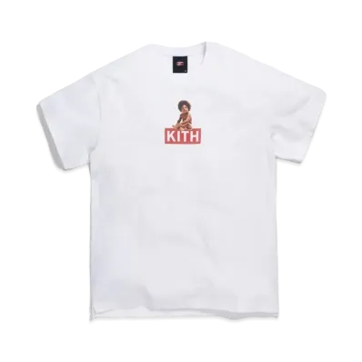 KITH Biggie Classic Logo Tee "White"