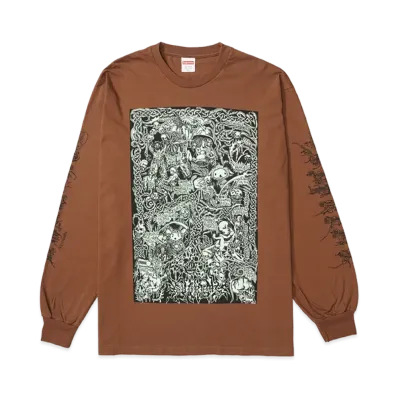 Supreme Wombat L/S Tee "Brown"