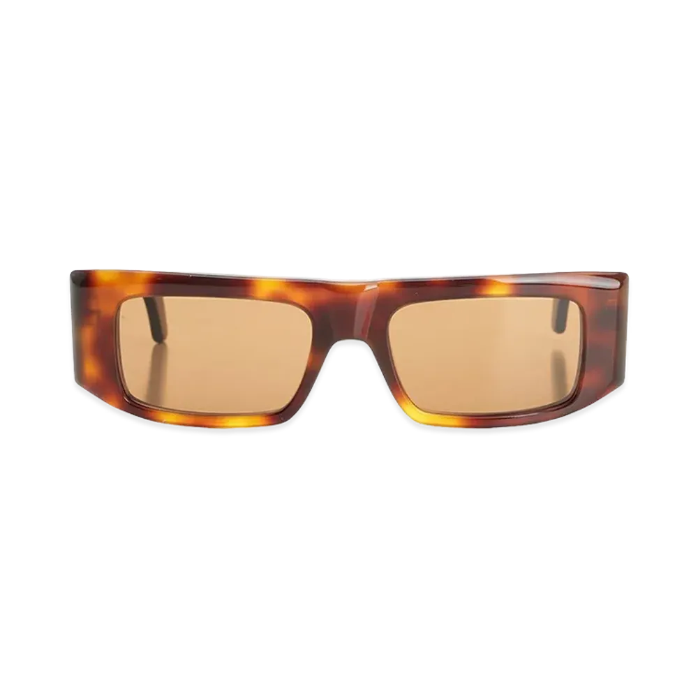 Valentino Women's Rectangular Acetate Glasses "Brown"