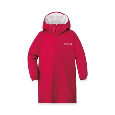 mont-bell Kid's Pack Wrap Rain Coat "Pink"
