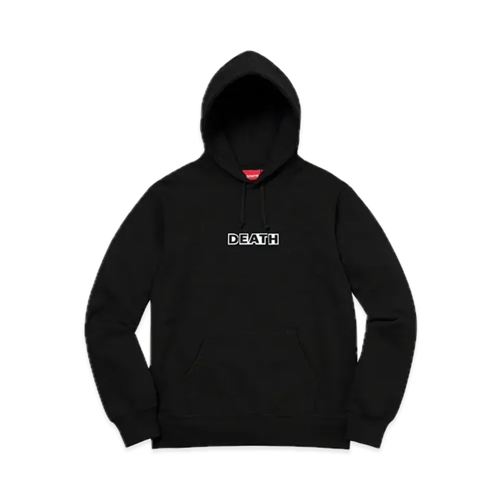 Supreme Gilbert & George DEATH Hooded Sweatshirt "Black"