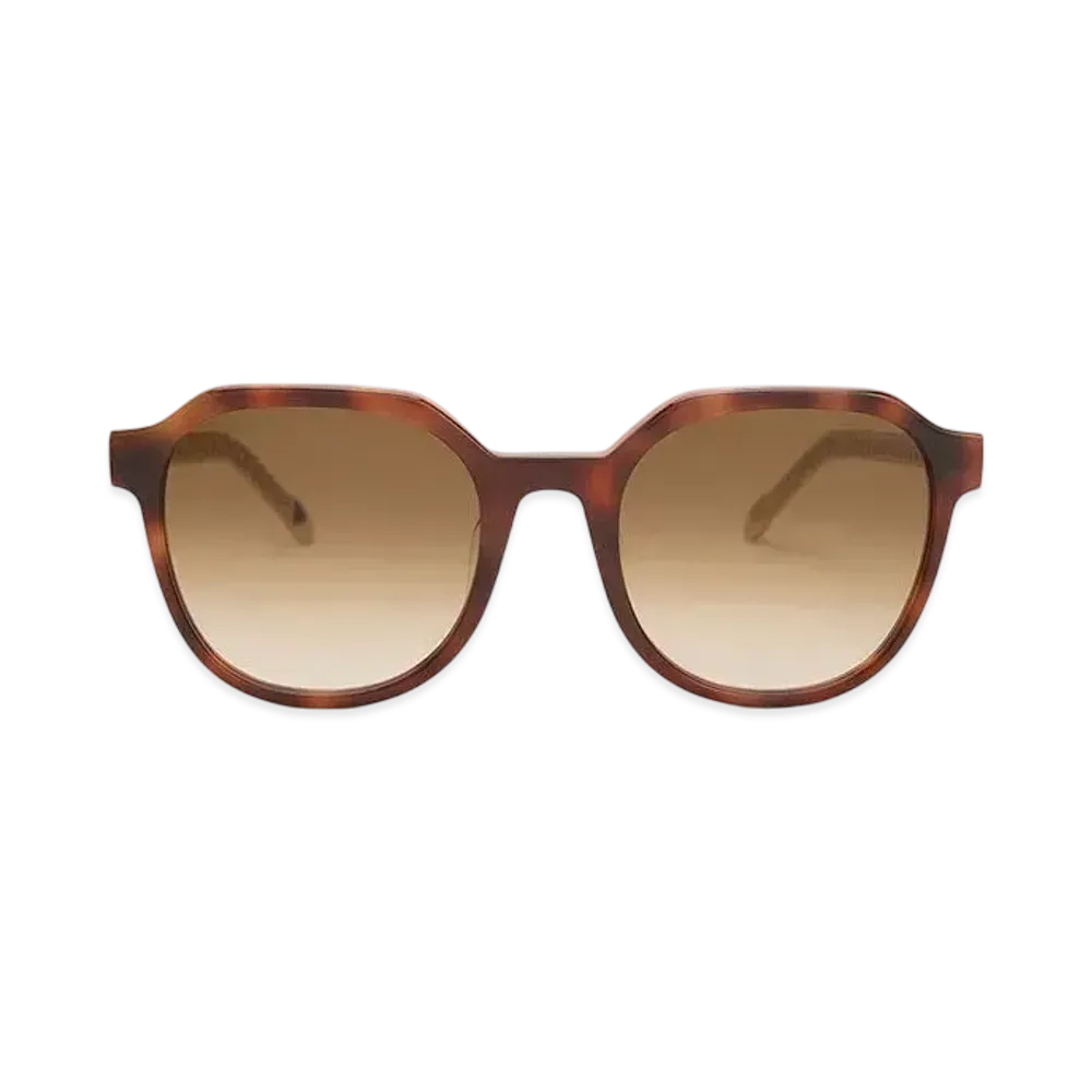 CHARLES & KEITH Recycled Acetate Chain-Link Sunglasses "T.Shell"
