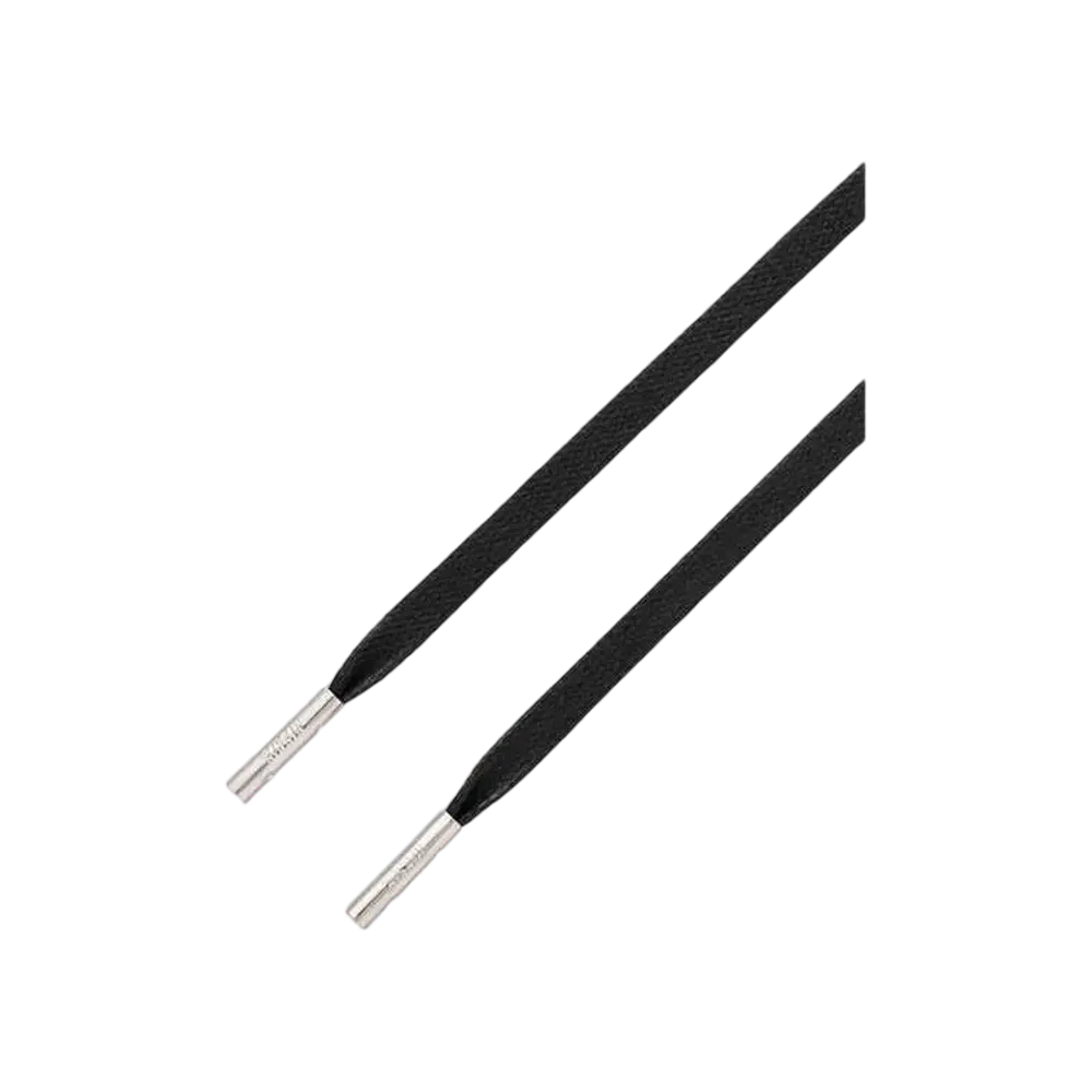 KIXSIX WAXED SHOELACE "BLACK"