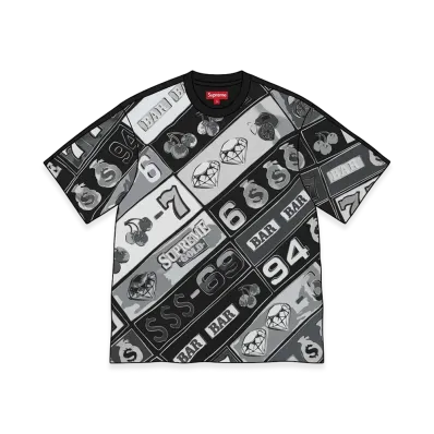 Supreme Slot Machine S/S Top "Black"