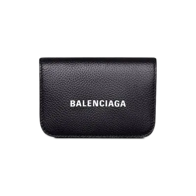 BALENCIAGA Women's Cash Mini Wallet "Black"