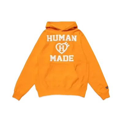 HUMAN MADE PIZZA HOODIE "Orange"