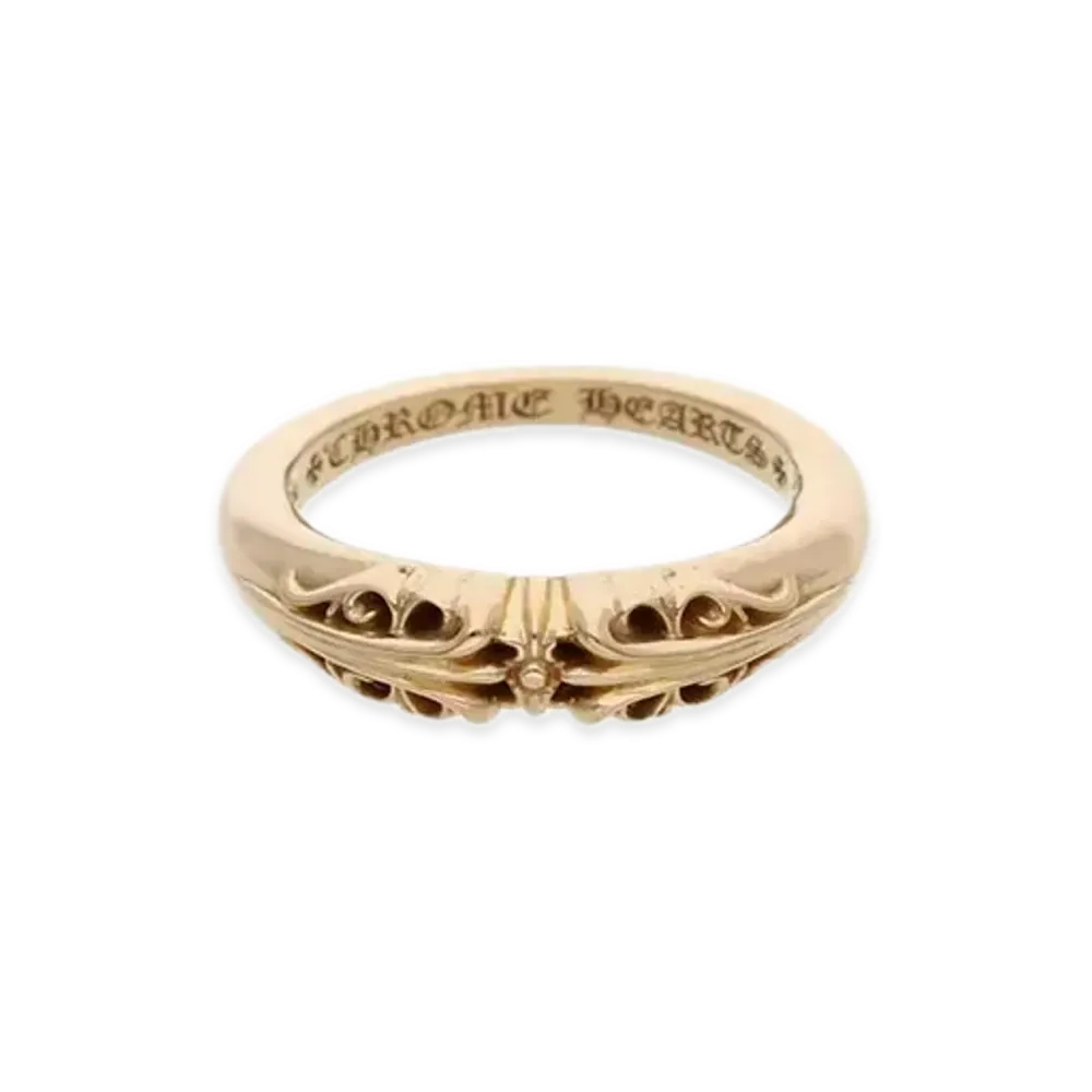 Chrome Hearts 22K Baby Classic K&T Ring "Yellow Gold"