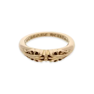 Chrome Hearts 22K Baby Classic K&T Ring "Yellow Gold"