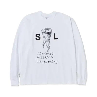 NEIGHBORHOOD SRL . Tee LS-2 "White"