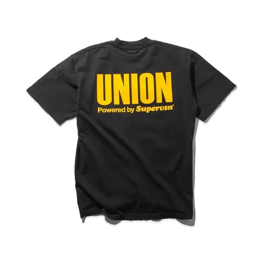 UNION SUPERUNION SS TEE "Black"
