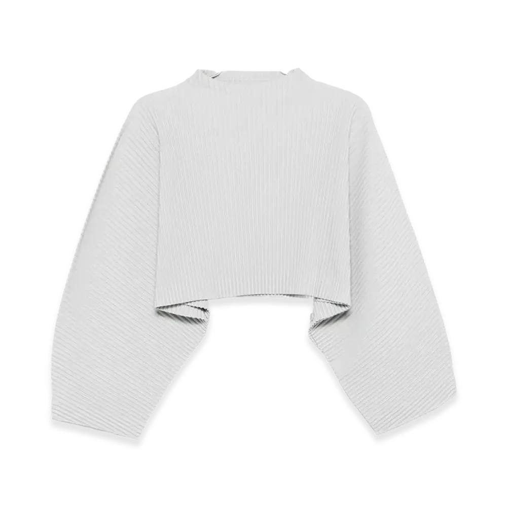 HOMME PLISSE ISSEY MIYAKE Top "Light Gray"