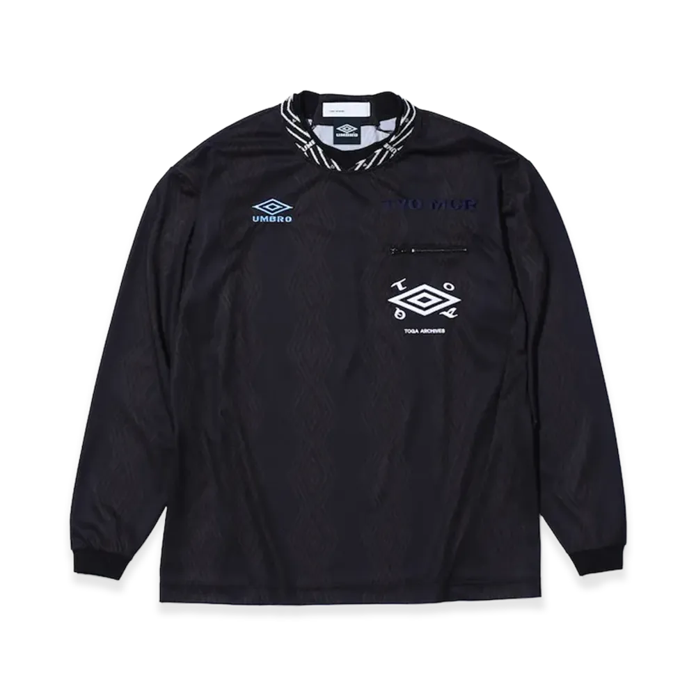 TOGA x UMBRO Game Shirt L/S "Black"