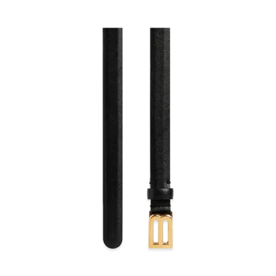 BALENCIAGA Women's Bolero B Belt "Black"