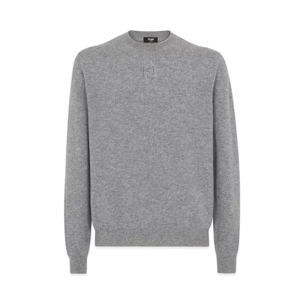 FENDI Men's Wool Sweater "Gray"