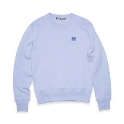 Acne Studios Face Crewneck Sweatshirt "Pale Purple"